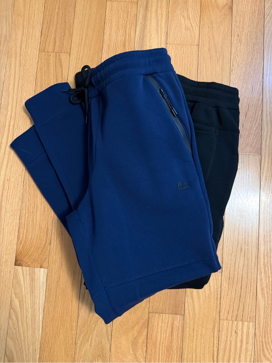 RBX Other - 2 Pairs RBX Navy Blue and Black Fleece Jogger Pants